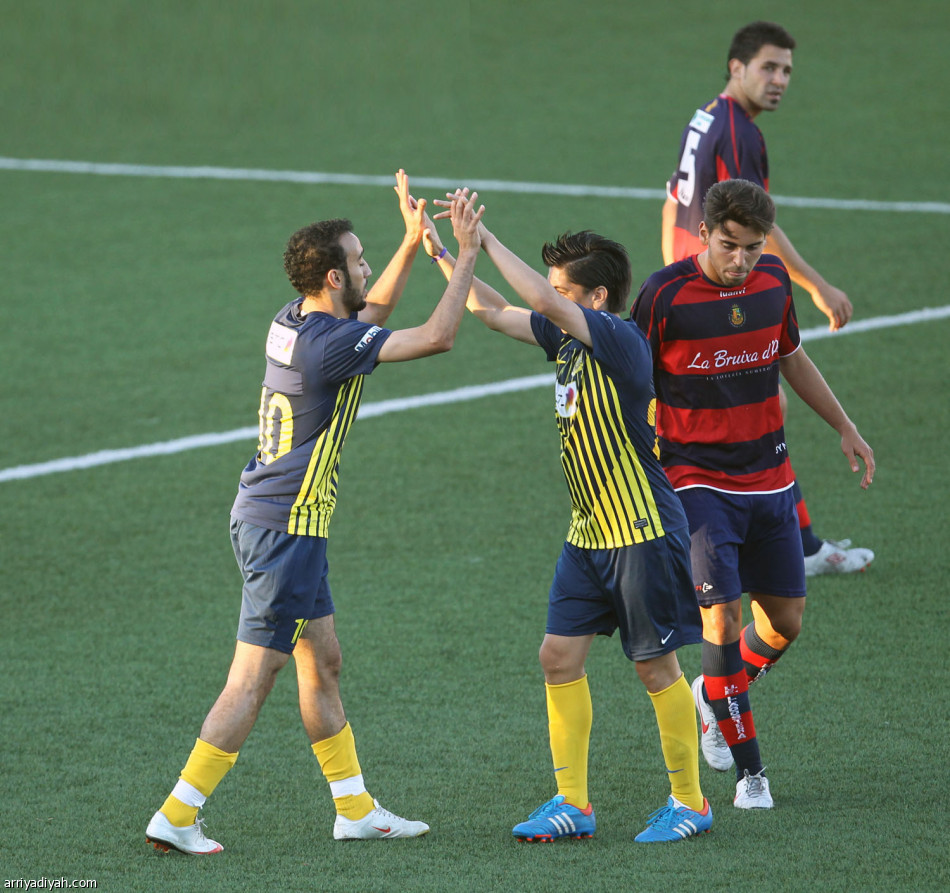النصر يتخم شباك فيجيرس وياجوستيرا الاسبانيين بـسباعية