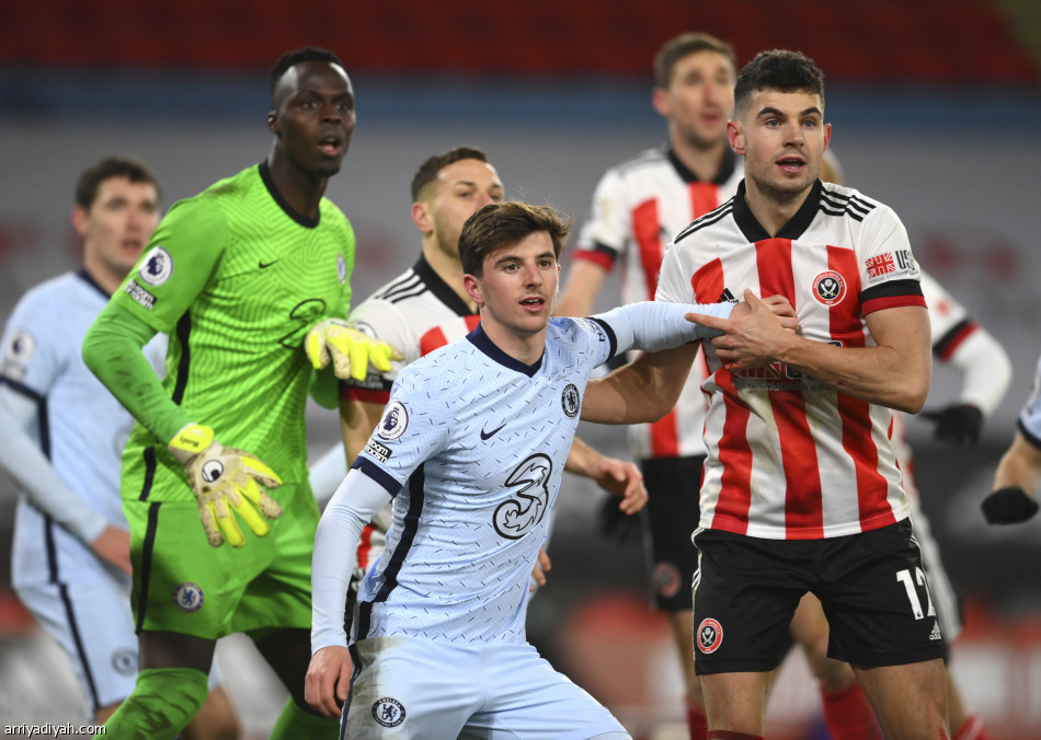 تشيلسي يتخطى شيفيلد بثنائية