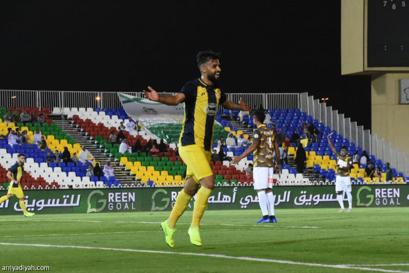 الصيعري ثالث لاعب بالدوري يسجل «هاتريك»