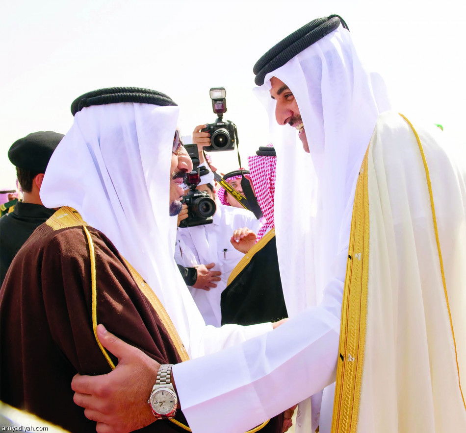 سلمان وتميم يبحثان مستجدات الأوضاع خليجياً وعربياً وإقليمياً ودولياً