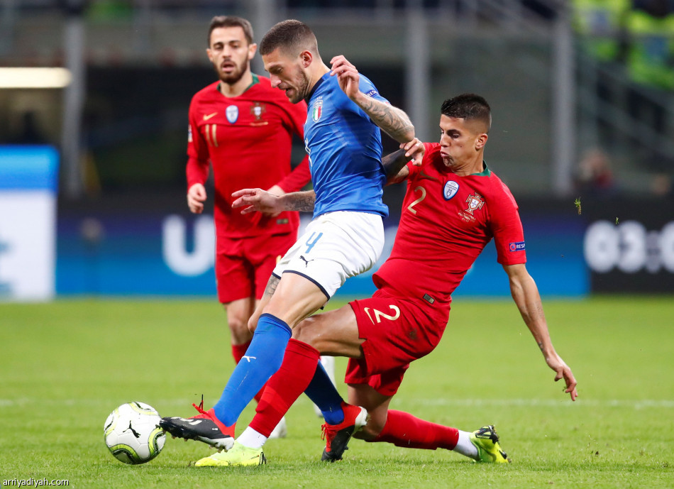 البرتغال أول المتأهلين إلى نصف النهائي على حساب إيطاليا
