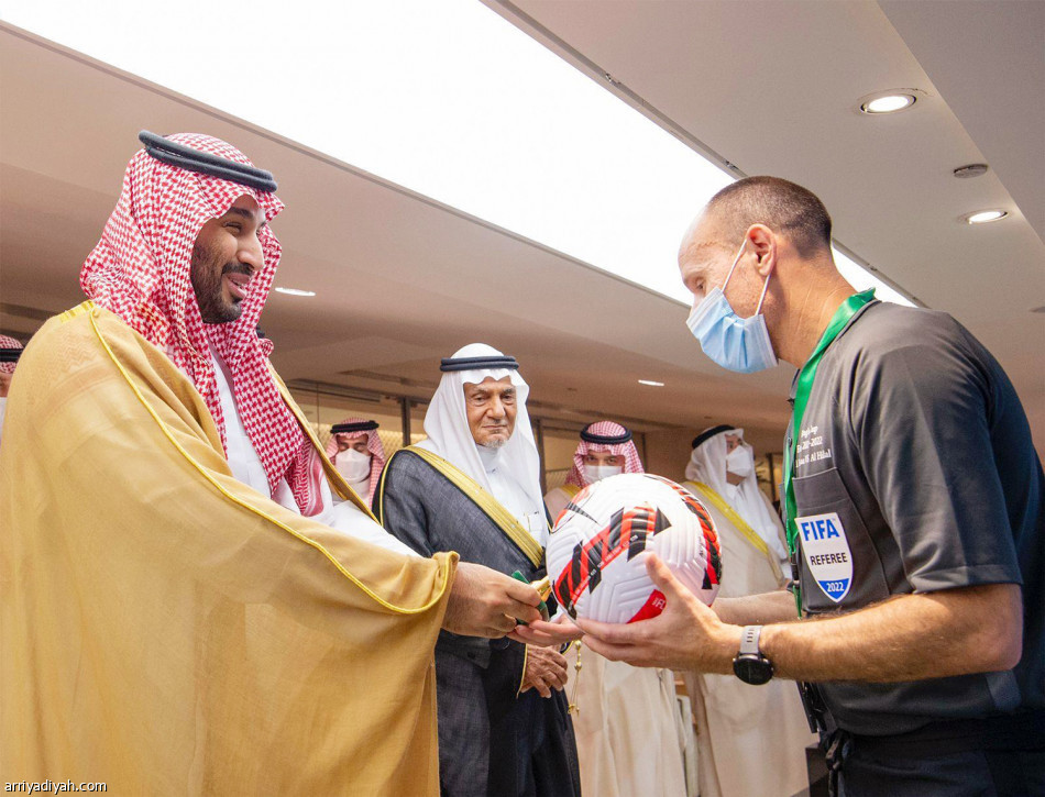 ولي العهد
يتوج الفيحاء بكأس الملك