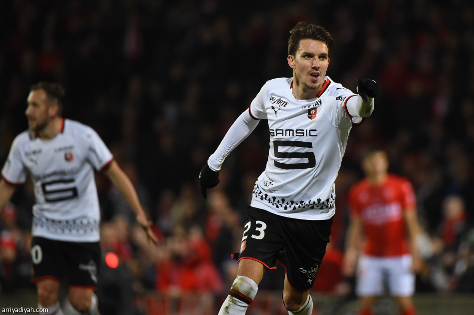 رين  يصالح جماهيره بالفوز على نيم بالدوري الفرنسي