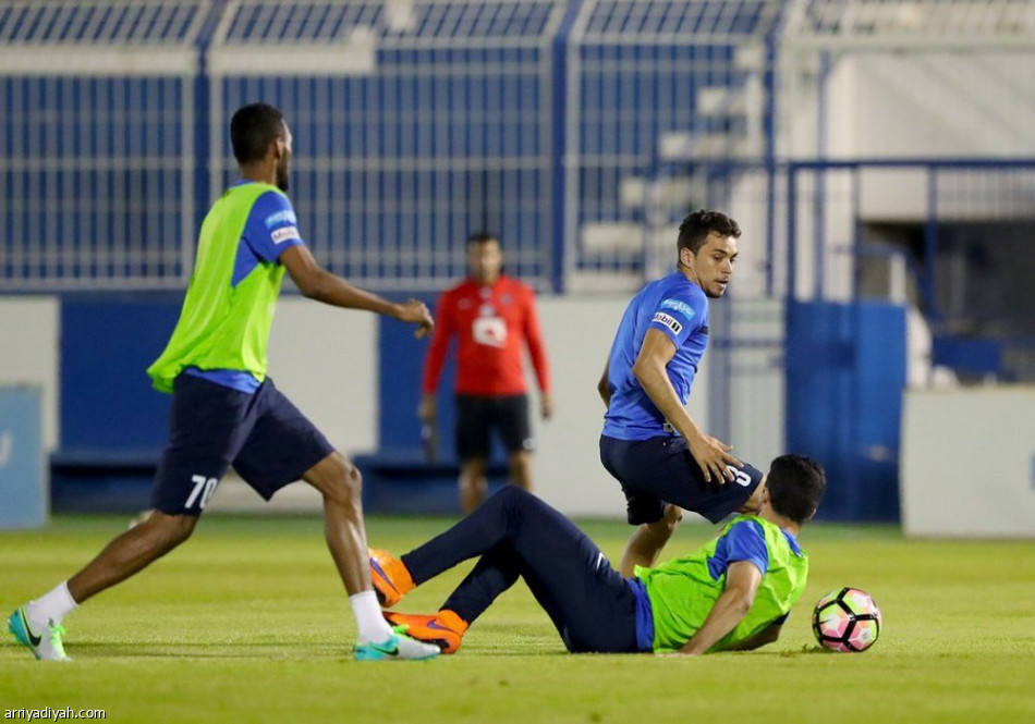 تدريبات الهلال خفيفة .. وليو إنفرادي