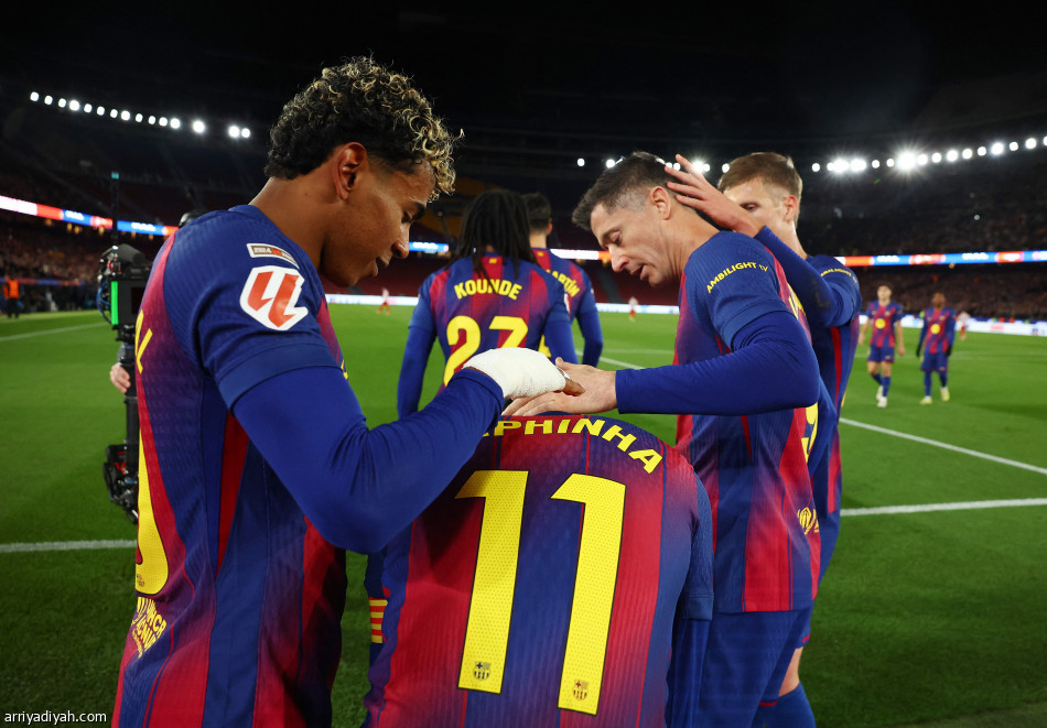 برشلونة يقلبها