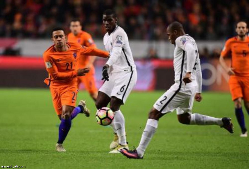 تصفيات مونديال 2018: خسارة هولندا امام فرنسا صفر-1