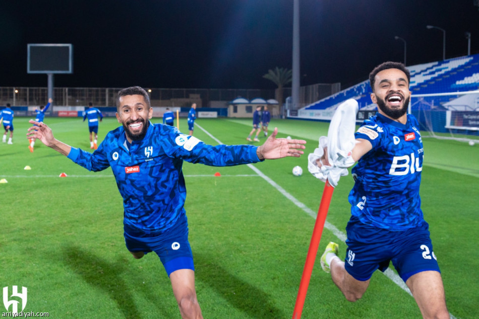 الهلال ينهي تحضيرات مواجهة الفتح