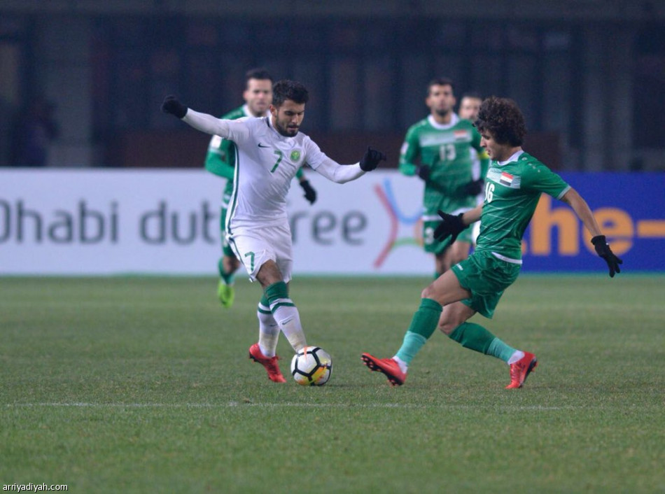 الأخضر الأولمبي يتعادل في ثاني مبارياته في كأس آسيا