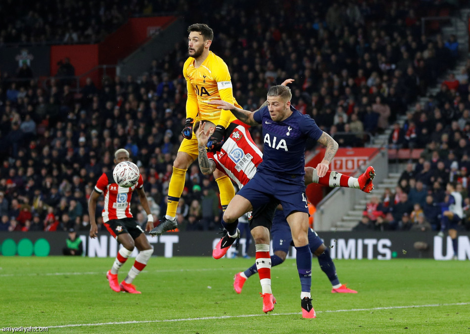 ساوثامبتون يعرقل توتنهام بهدف متأخر في كأس الاتحاد الإنجليزي