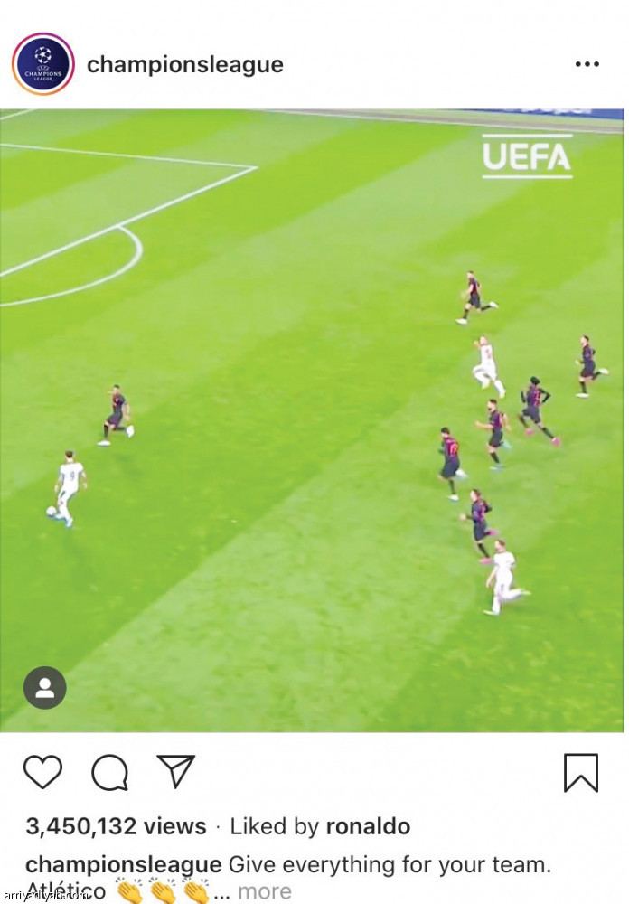 فيديو أتلتيكو..
يكتسح الأرقام