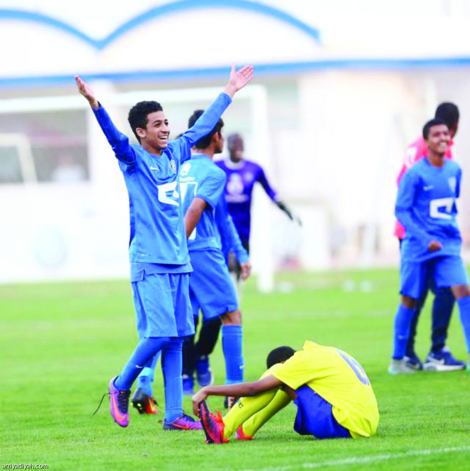 بثنائية برناوي والصويلح.. براعم الهلال يتخطى النصر