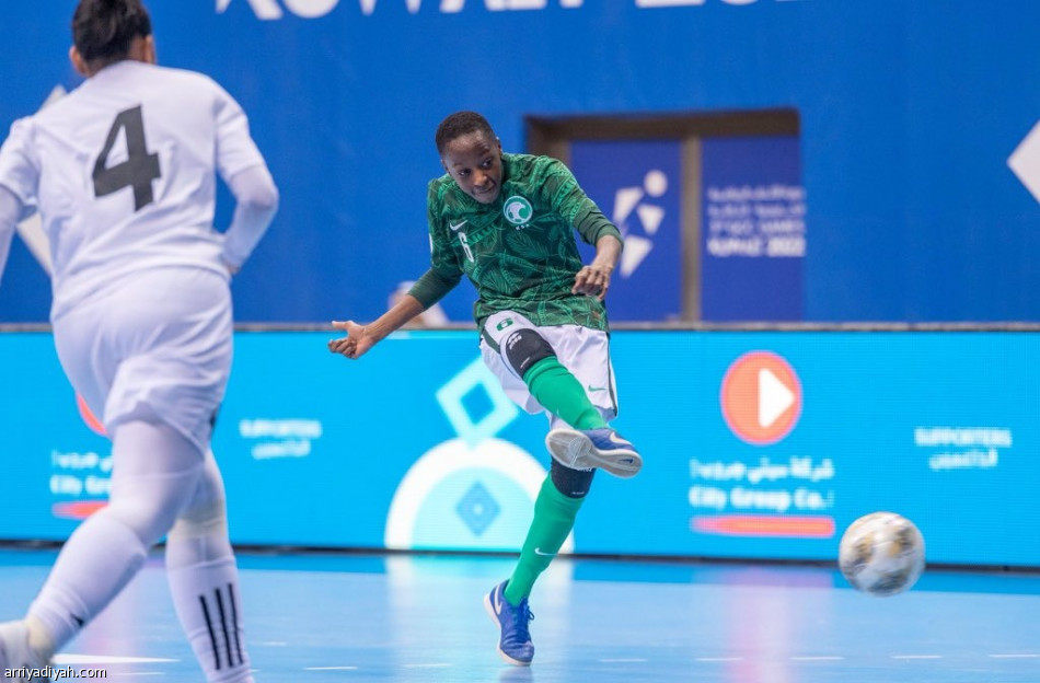 سيدات أخضر الصالات يحصدن  برونزية «الخليجية»