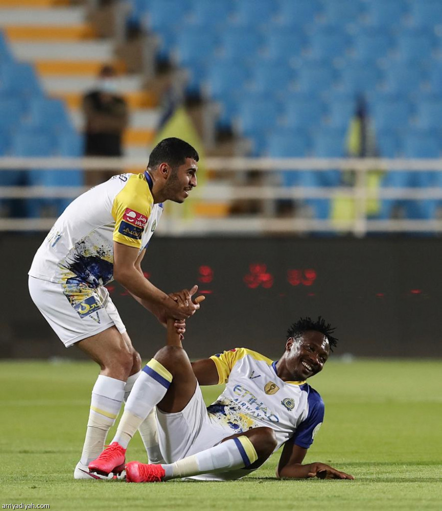 النصر يضرب التعاون بـ«هاتريك حمدالله»