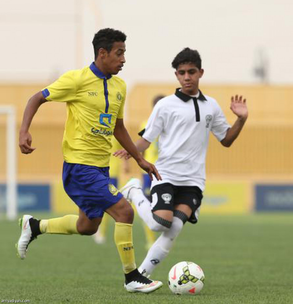 النصر في صدارة دوري الناشئين