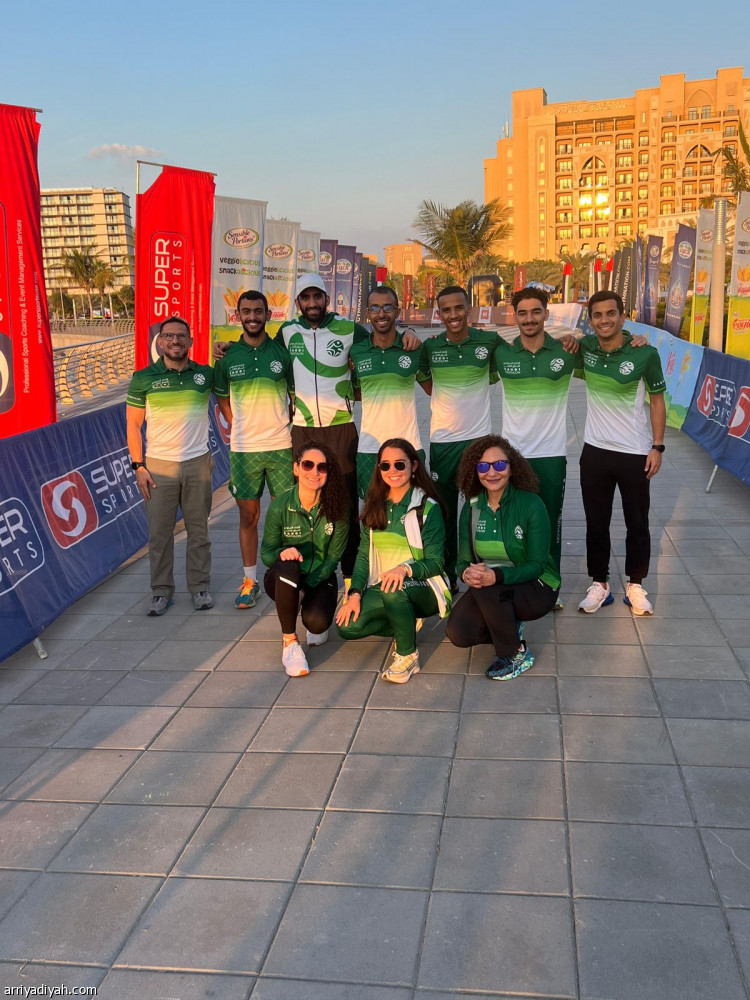 أخضر الترايثلون يشارك في سباق رأس الخيمة