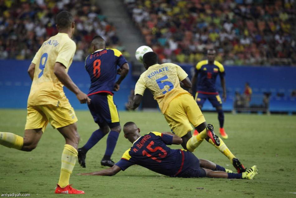 ريو 2016 : تعادل السويد وكولومبيا 2-2 وفوز نيجيريا على اليابان 5-4