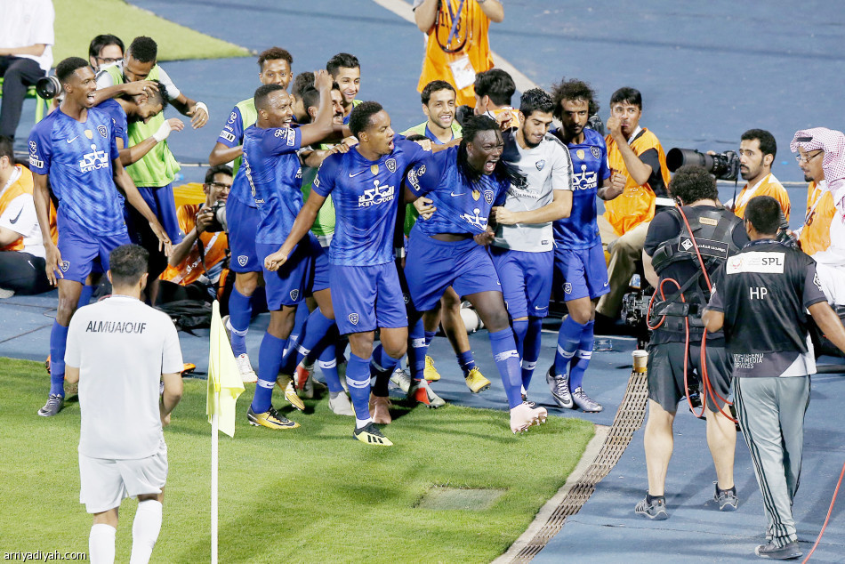 مباراة الهلال والاتحاد التي كسبها الأزرق 3ـ1