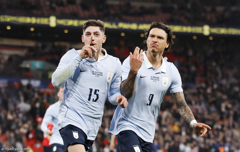 لاعبو أوروغواي