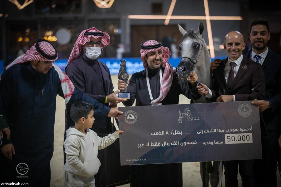 أمير الرياض يرعى ختام المهرجان السعودي للجواد العربي