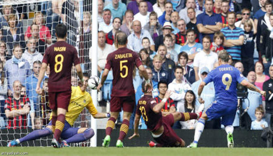 فك عقدة أخرى : مانشستر سيتي بطل درع المجتمع الانكليزي