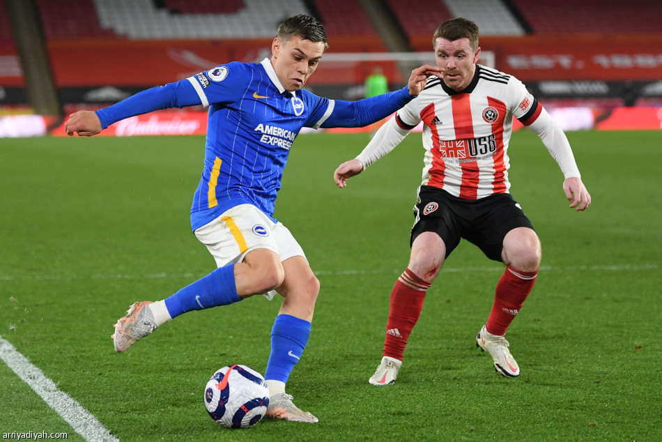 شيفيلد يتخطى برايتون بعد أسبوع من هبوطه