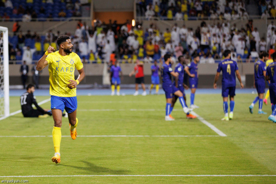 النصر  يحطم صمود الاتحاد المنستيري برباعية