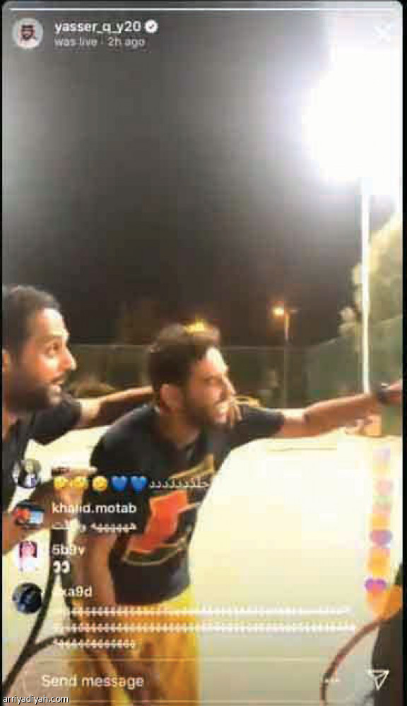 مضرب ياسر..
الدعيع يتفاعل.. وتطبيق ينقله إلى ويمبلدون