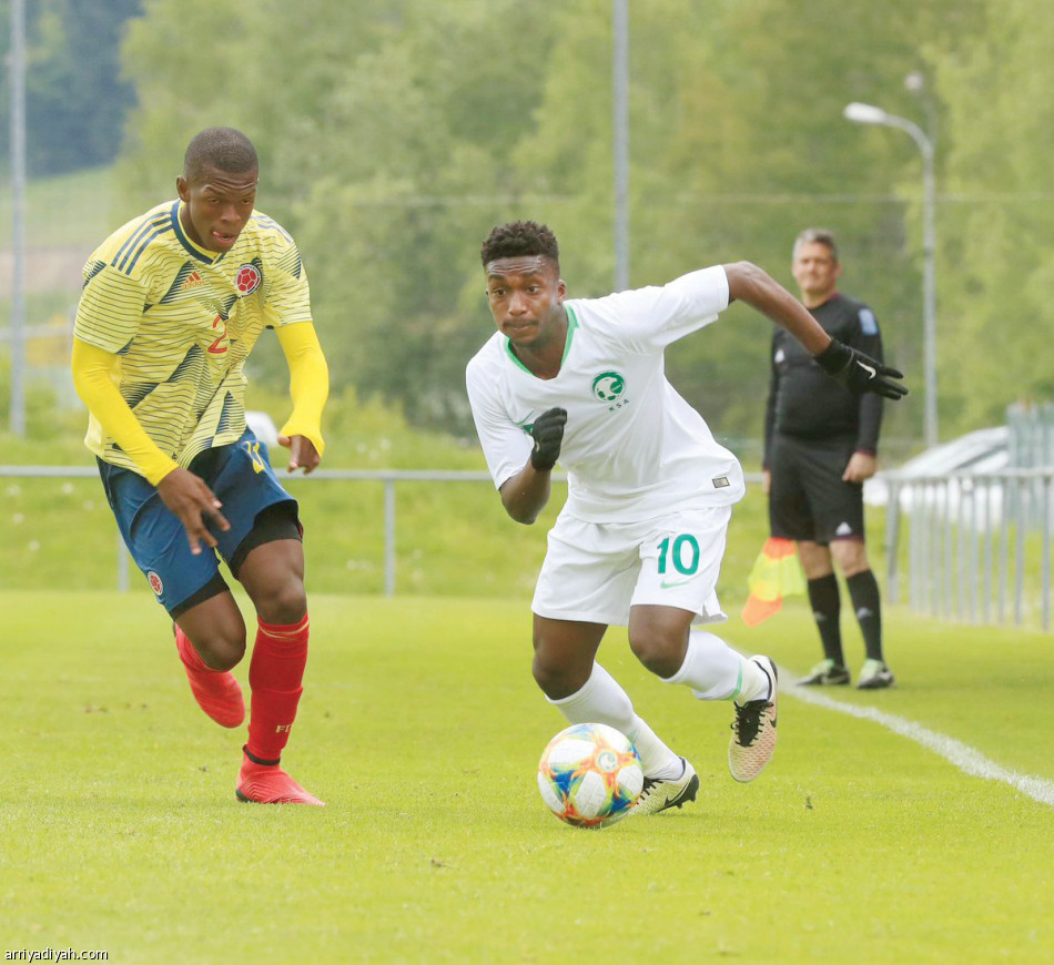 تشكيلة جديدة 
تخسر مواجهة كولومبيا