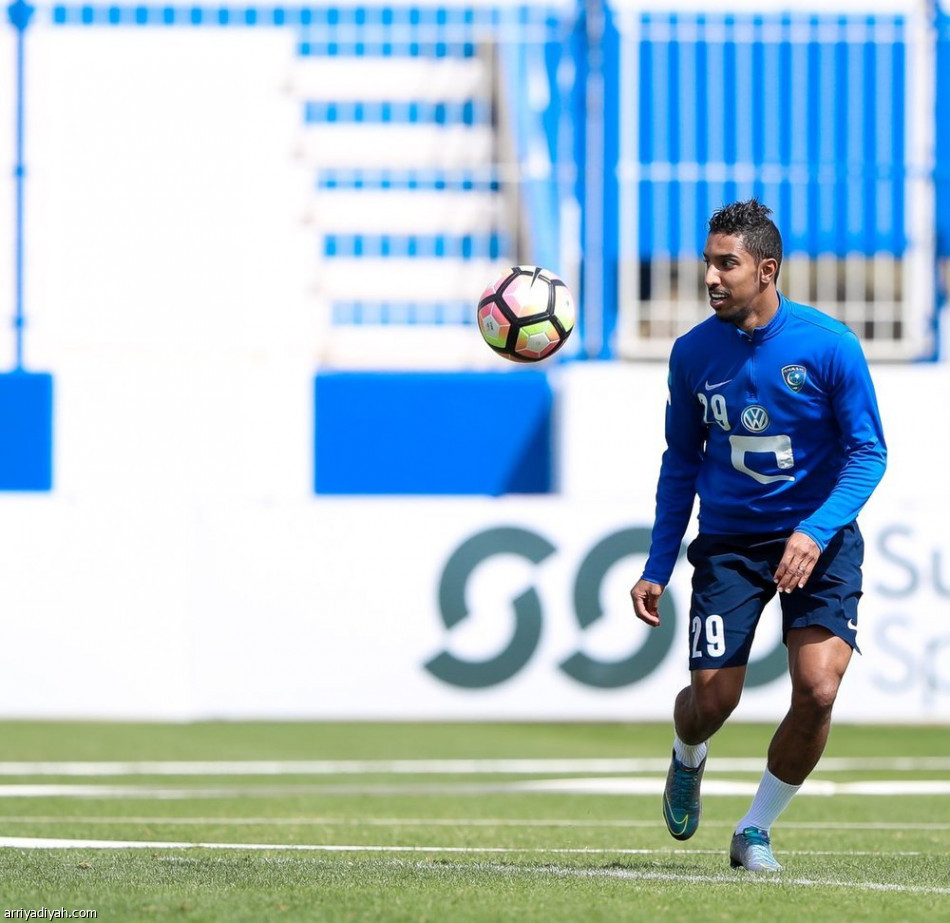 العابد يعود لتدريبات الهلال