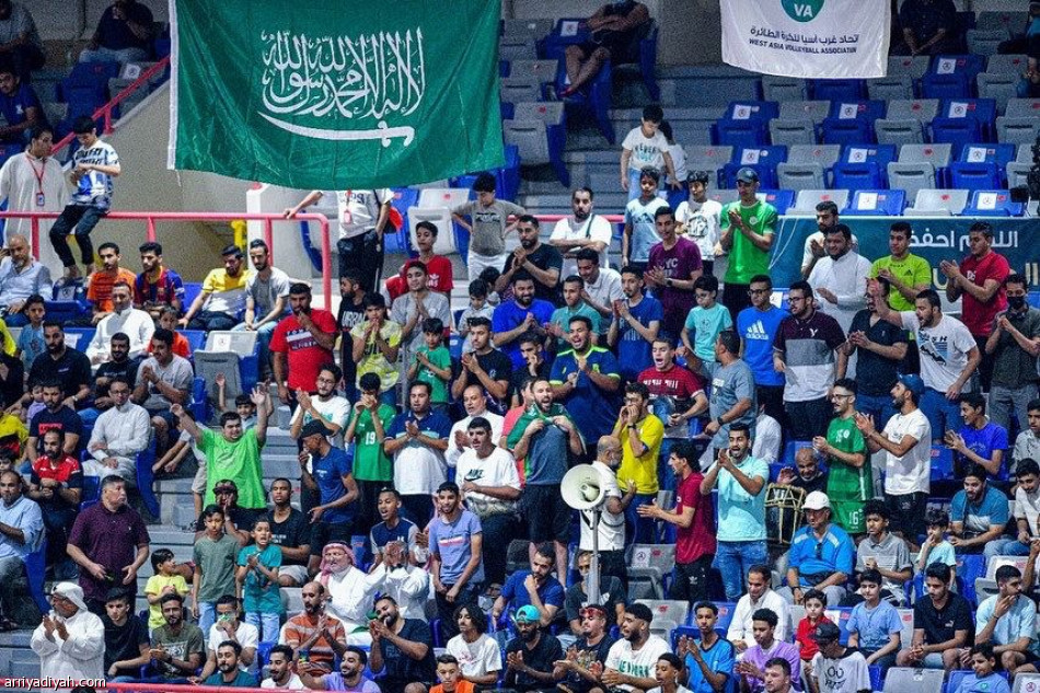 غرب آسيا.. أخضر الطائرة يحلق بالانتصار الثاني