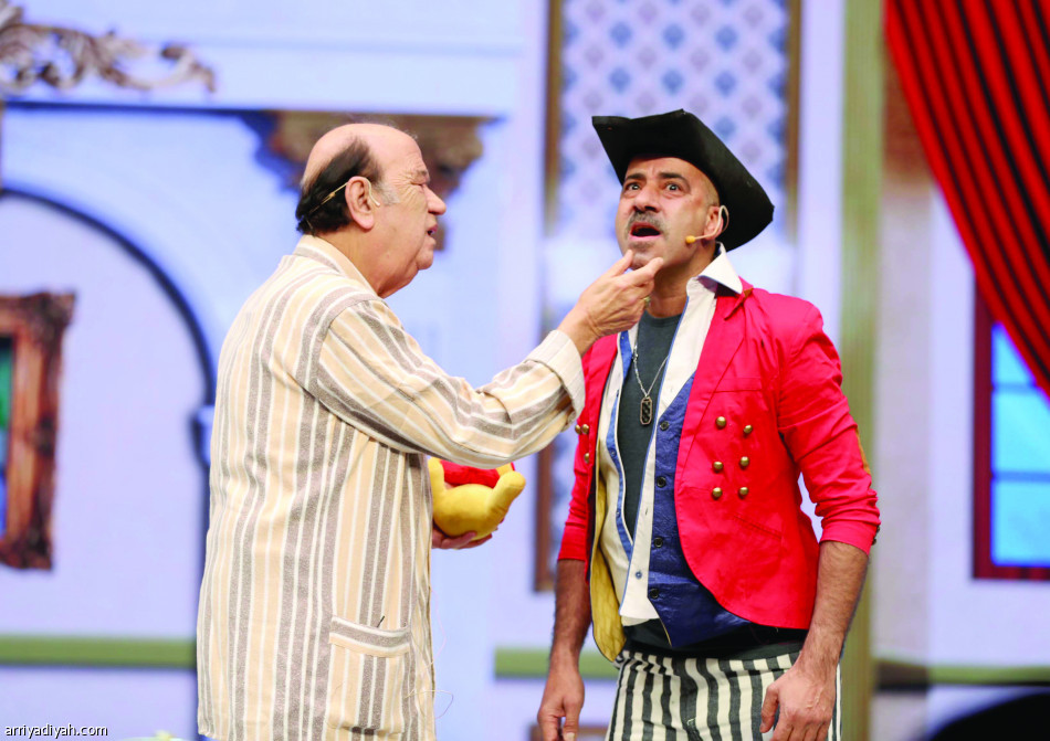 اللمبي يتألق على خشبة مسرح الرياض