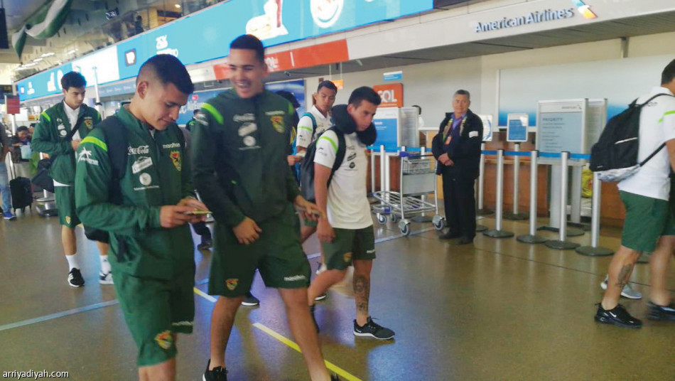 البوليفي..
30 ساعة طيران إلى الرياض