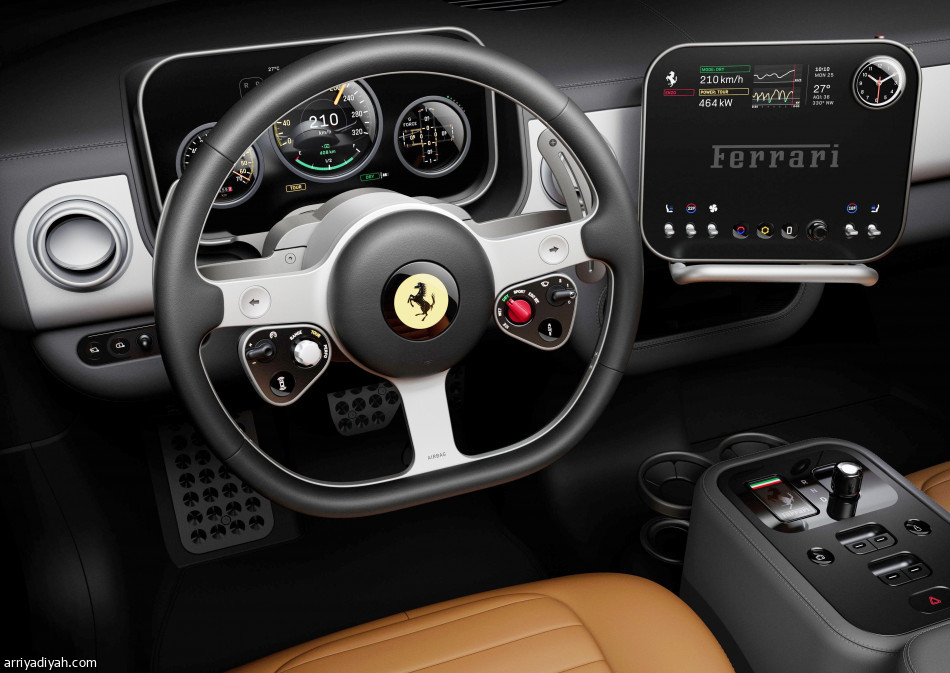 بـ 2.4 مليون.. فيراري تطلق سياراتها الكهربائية الأولى