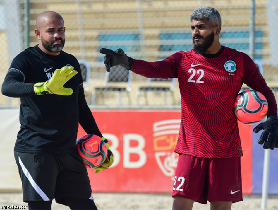 «أخضر الشاطئية» يلاقي البحرين في ثاني تجريبياته