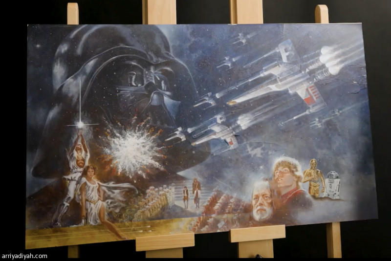 بيع لوحة «حرب النجوم» بـ4 ملايين دولار