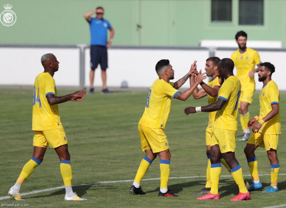 النصر يكسب أولى وديات بلغاريا بهدفين