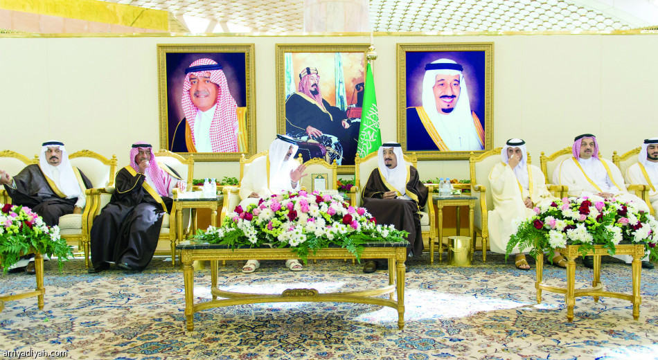 سلمان وتميم يبحثان مستجدات الأوضاع خليجياً وعربياً وإقليمياً ودولياً