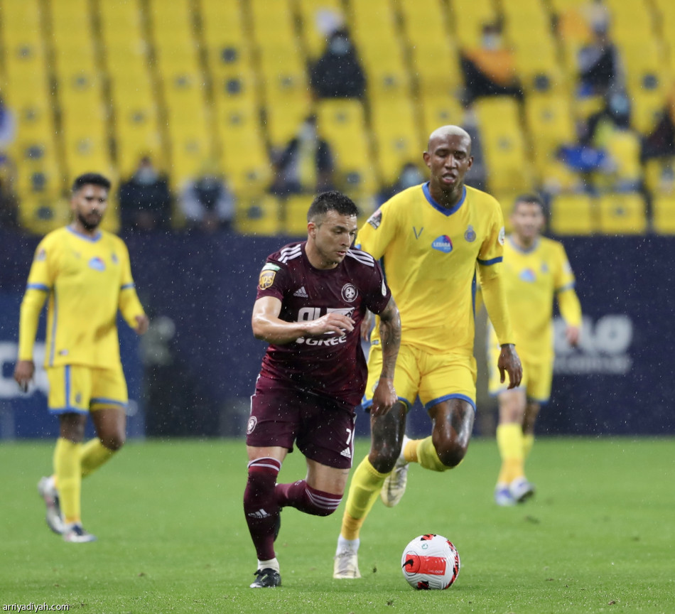 النصر «يمطر» شباك الفيصلي