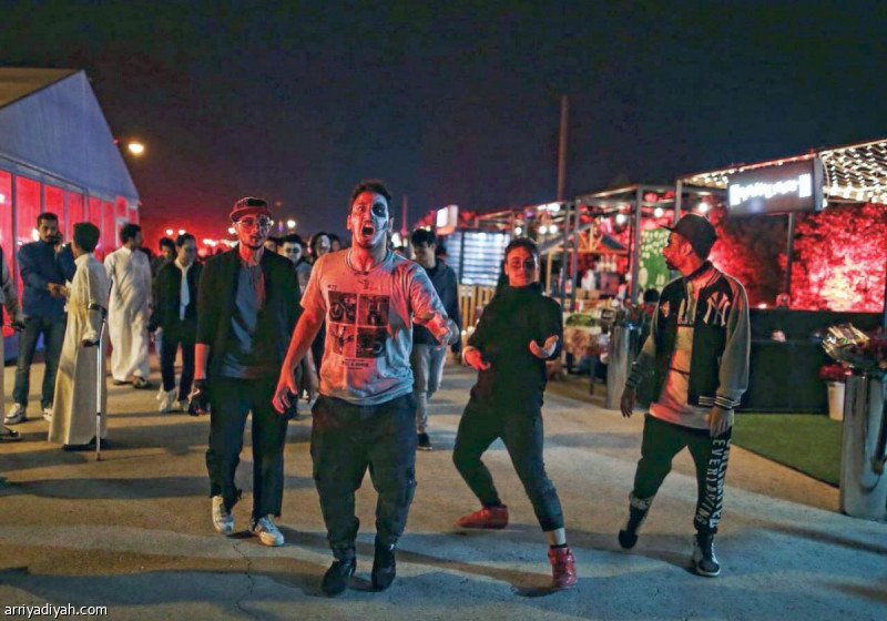 صورة التقطت من فعالية مهرجان الشارع السابع (المركز الإعلامي ـ هيئة الترفيه)