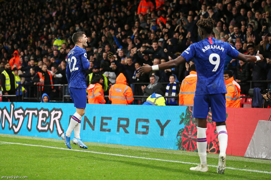 أبراهام يقود تشيلسي إلى تخطي واتفورد