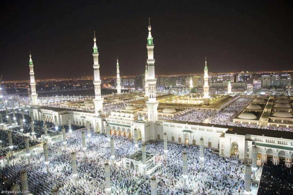 أكثر من مليوني مصل يشهدون ختم القرآن الكريم في المسجد النبوي