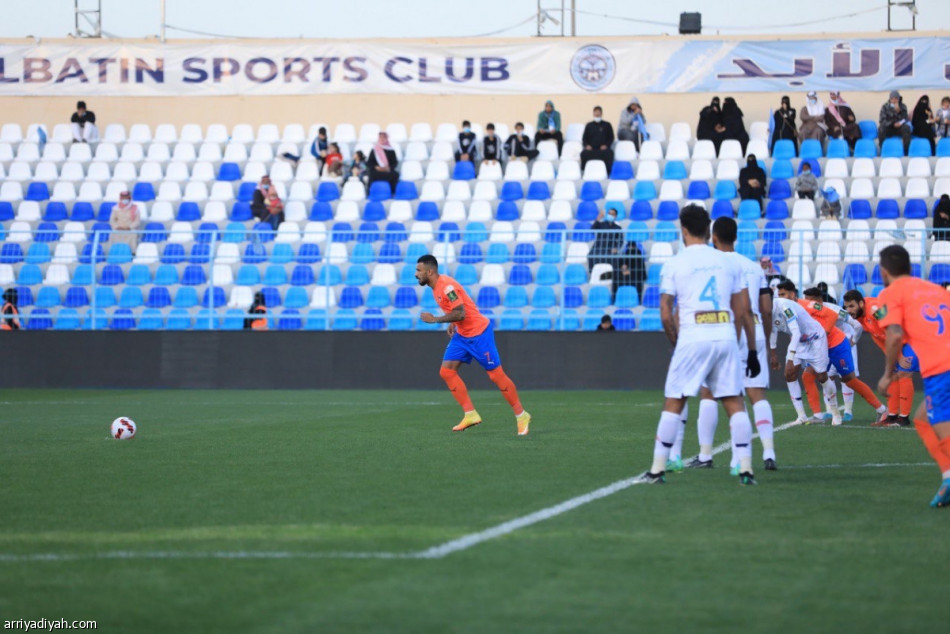 الفيحاء يعبر الباطن ويضرب موعدا مع الاتحاد