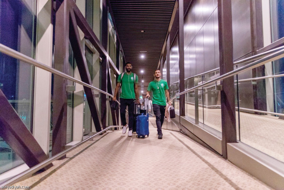 بعثة المنتخب السعودي تصل عمان استعدادًا لمواجهة المنتخب الفلسطيني
