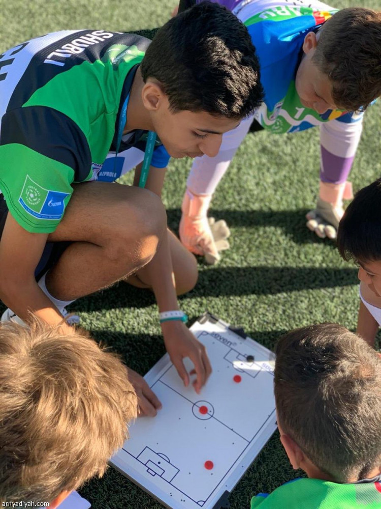 براعم الأخضر يساهمون في دخول «كرة القدم من أجل الصداقة» موسوعة جينيس