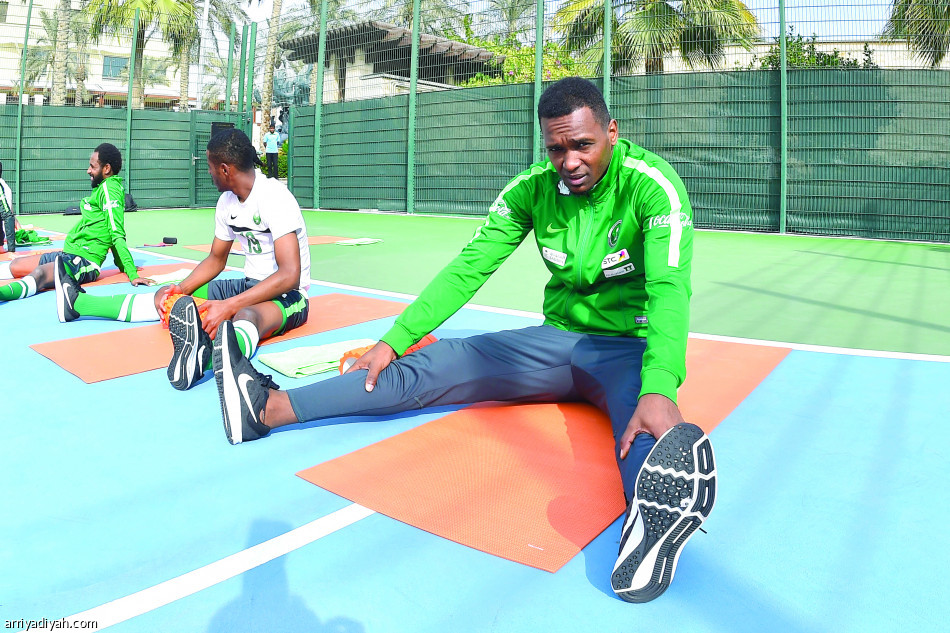 اليوم.. السعودي يغلق تدريبه استعدادا للأبيض