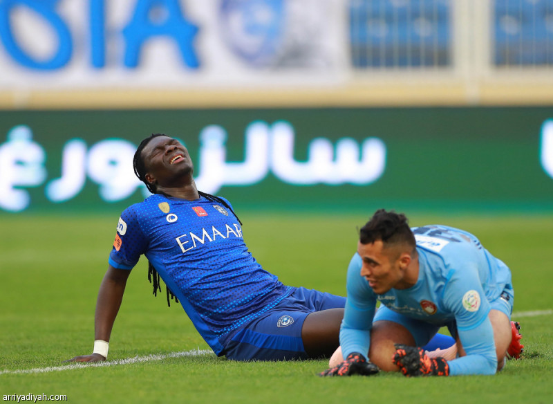 وصل الفرنسي بافيتيمبي جوميز إلى اليوم الـ35 من دون أن يسجل أي هدف في الدوري، إذ لم ينجح في بلوغ الشباك خلال مباراة فريقه أمام ضمك الأربعاء، فيما سجل آخر أهدافه أمام الرائد الخامس من فبراير الماضي..