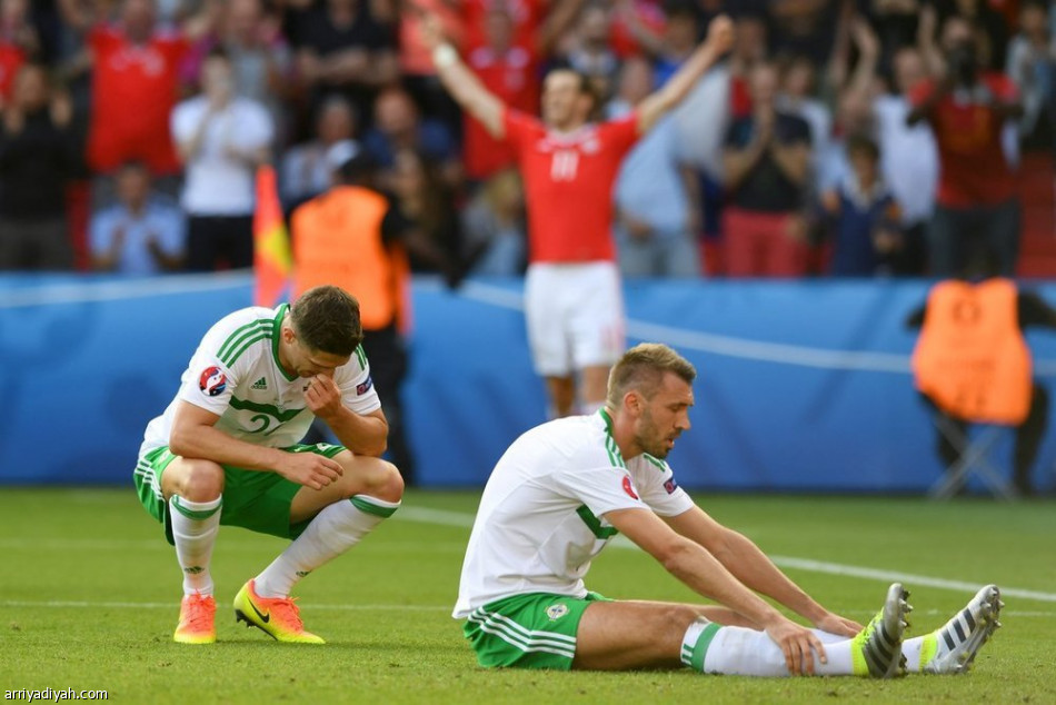 كأس اوروبا 2016: ويلز الى ربع النهائي على حساب ايرلندا الشمالية