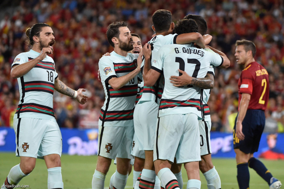 إسبانيا والبرتغال يتعادلان.. والتشيك تكسب سويسرا