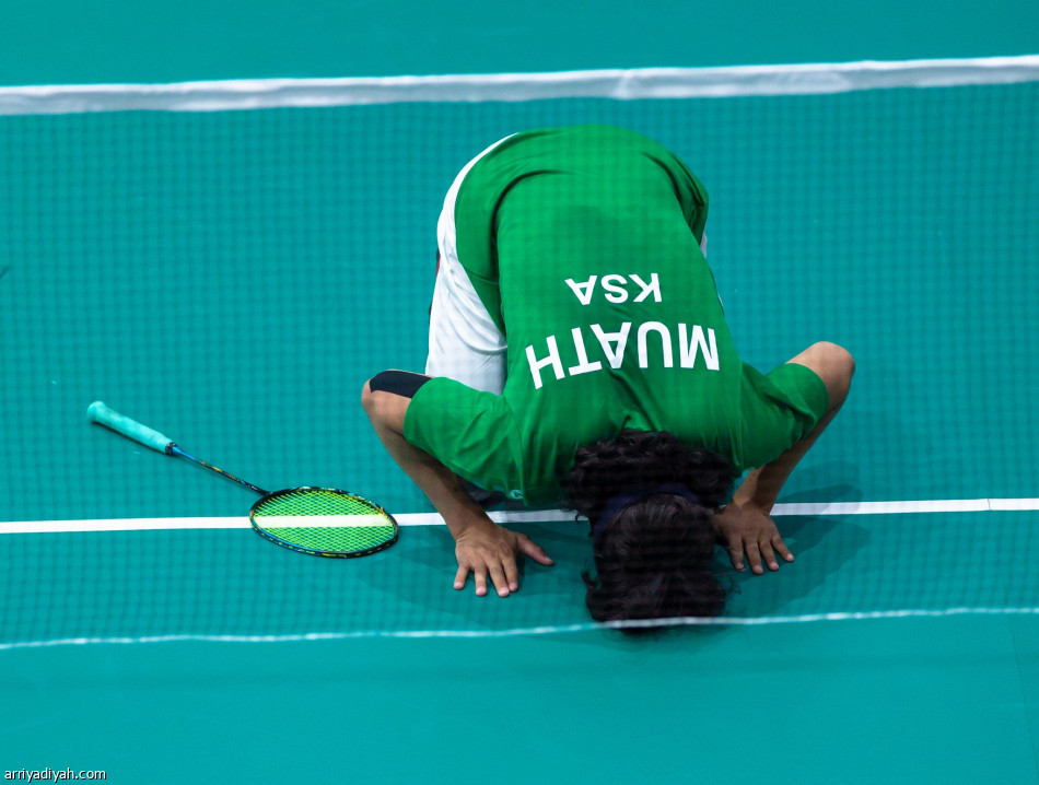 كأس العرب للريشة.. هيا ومعاذ إلى دور الـ16