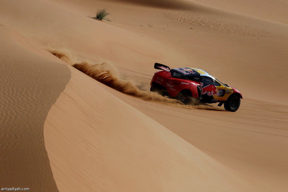 Dakar Rally.. Loeb de snelste in het lege kwartier.. en Al-Attiyah dicht bij de overwinning